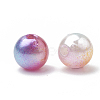 Acrylic Imitation Pearl Beads X-MACR-Q222-03-6mm-2