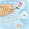 50Pcs Brass Beads KK-BBC0027-40G-6