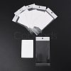 100Pcs Rectangle Paper One Pair Earring Display Cards with Hanging Hole CDIS-YW0001-02B-3