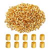 Brass Crimp Beads KK-YW0002-02G-1