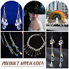 3Strands 3 Styles Electroplate Glass Faceted Teardrop Beads Strands EGLA-GA0001-29-6