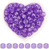 500Pcs Transparent Plastic Beads KY-SP0001-54A-1
