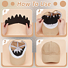 Felt Hat Shaper Insert for Baseball Caps FIND-WH0436-62B-3