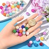 100Pcs 2 Styles Imitation Pearl Acrylic Beads OACR-YW0002-59-4