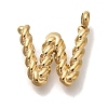 PVD Vacuum Plating 304 Stainless Steel Pendants STAS-S148-28G-W-1