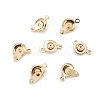 201 Stainless Steel Snap Clasps STAS-I137-06G-1