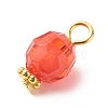 Transparent Acrylic Pendants PALLOY-JF01811-3