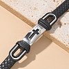 PU Leather Braided Cord Bracelets BJEW-E324-C19-9