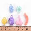 Opaque Acrylic Beads TACR-S154-45D-4