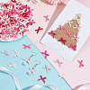 240Pcs 12 Colors Polyester Costume Accessories DIY-PH0028-75A-5