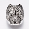 304 Stainless Steel Puppy Finger Rings RJEW-G091-12-2