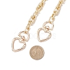 Aluminium Textured Rope Chain Bag Decorative Chains FIND-JF00161-02-3