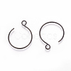 304 Stainless Steel Earring Hooks X-STAS-L216-02A-B-1