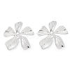 304 Stainless Steel Stud Earrings for Women EJEW-K306-20P-4