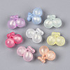 Luminous Frosted Transparent Acrylic Beads TACR-T029-29M-2