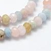 Natural Morganite Bead Strands G-G662-10-6mm-3