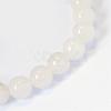 Natural White Jade Round Bead Strands G-E334-10mm-13-2