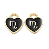 Alloy Enamel Charms ENAM-D046-01G-2