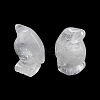 Natural Quartz Crystal Carved Healing Penguin Figurines G-B062-08F-3