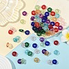 80Pcs 8 Colors Epoxy Resin European Beads RPDL-YW0001-16-4