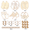 DIY Human Body Theme Earring Making Kits DIY-SC0011-78G-6