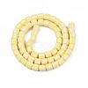 Handmade Polymer Clay Bead Strands CLAY-T020-12I-2
