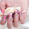 30Pcs 6 Colors Evil Eye Alloy Glass Cabochons MRMJ-GO0001-03-6