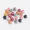 Round Natural Wood Beads WOOD-Q017-6mm-M-LF-2