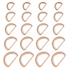 20Pcs 5 Style Alloy D Rings FIND-WR0006-87-1