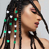 120Pcs 4 Colors ABS Plastic Imitation Pearl European Beads FIND-SC0022-07A-6