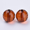 Transparent Acrylic Beads TACR-Q254-8mm-V60-2