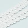 Synthetic Quartz Crystal Bead Strands G-R345-6mm-39-1