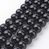 Natural Mashan Jade Round Beads Strands X-G-D263-10mm-XS32-1