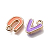 Alloy Enamel Charms ENAM-K075-05G-01-2