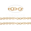 PVD Vacuum Plating 304 Stainless Steel Rolo Chains CHS-F011-08E-G-1