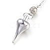 Brass Pointed Dowsing Pendulums KK-K239-03P-2