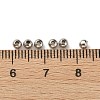 Tarnish Resistant 304 Stainless Steel Hollow Round Seamed Beads STAS-R032-3mm-3