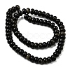 Natural Golden Sheen Obsidian Beads Strands G-A280-A15-02-3