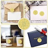 34 Sheets Mandala Self Adhesive Gold Foil Embossed Stickers DIY-WH0509-015-4