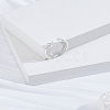 1Pc Letter Brass Rhinestone Open Cuff Rings for Women AJEW-LP0004-47X-S-3