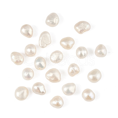 10Pcs Natural Cultured Freshwater Pearl Beads PEAR-YW0001-07B-1
