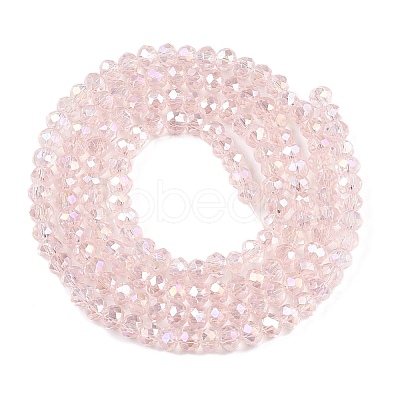 Electroplate Glass Beads Strands EGLA-A044-T2mm-B22-1