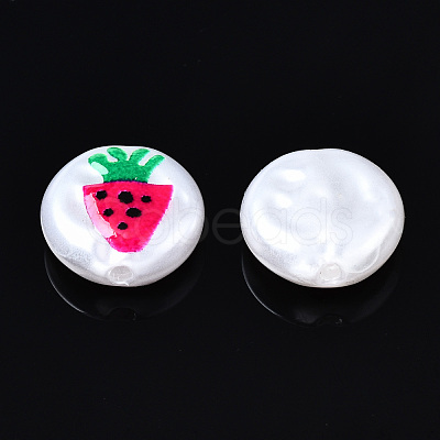 3D Printed ABS Plastic Imitation Pearl Beads KY-S168-015-1