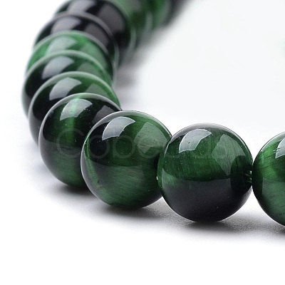 Natural Tiger Eye Beads Strands G-S259-03C-8mm-1
