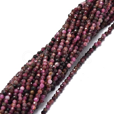 Natural Ruby Beads Strands G-E576-63A-1