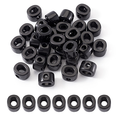 Acrylic European Beads OACR-TAC0013-14O-1