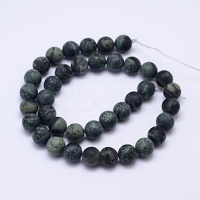 Natural Kambaba Jasper Beads Strands G-D744-4mm-1