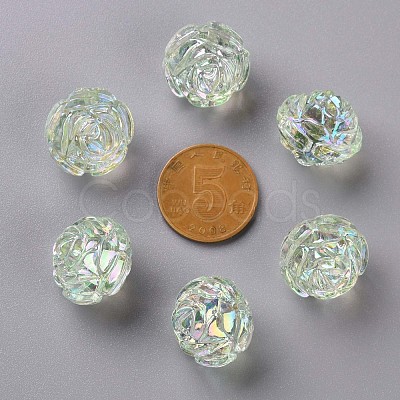 Transparent Acrylic Beads TACR-S154-31C-327-1