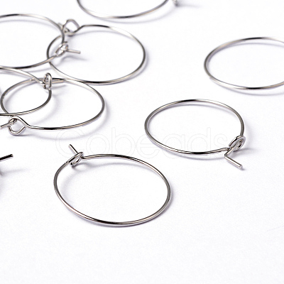 Brass Wine Glass Charm Rings EC067-1NF-1