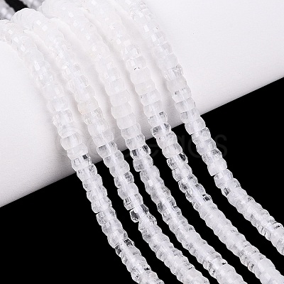 Natural Quartz Crystal Beads Strands G-Q606-46A-18-1